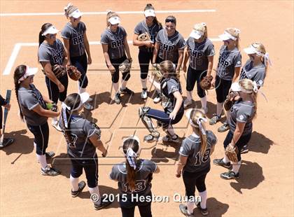 Thumbnail 1 in Academy of Careers & Exploration vs. Rolling Hills Prep (CIF SS D7 Final) photogallery.
