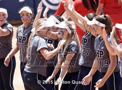 Thumbnail 2 in Academy of Careers & Exploration vs. Rolling Hills Prep (CIF SS D7 Final) photogallery.