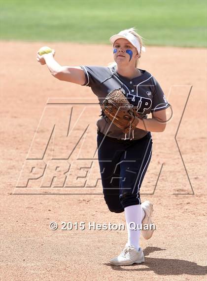 Thumbnail 2 in Academy of Careers & Exploration vs. Rolling Hills Prep (CIF SS D7 Final) photogallery.
