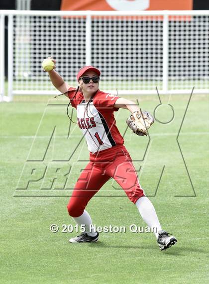 Thumbnail 3 in Academy of Careers & Exploration vs. Rolling Hills Prep (CIF SS D7 Final) photogallery.