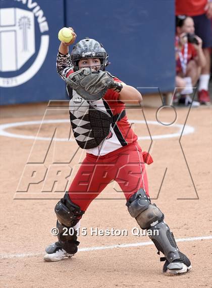 Thumbnail 1 in Academy of Careers & Exploration vs. Rolling Hills Prep (CIF SS D7 Final) photogallery.