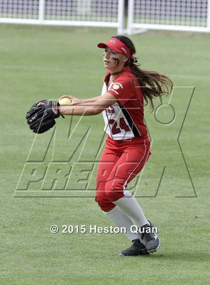 Thumbnail 1 in Academy of Careers & Exploration vs. Rolling Hills Prep (CIF SS D7 Final) photogallery.