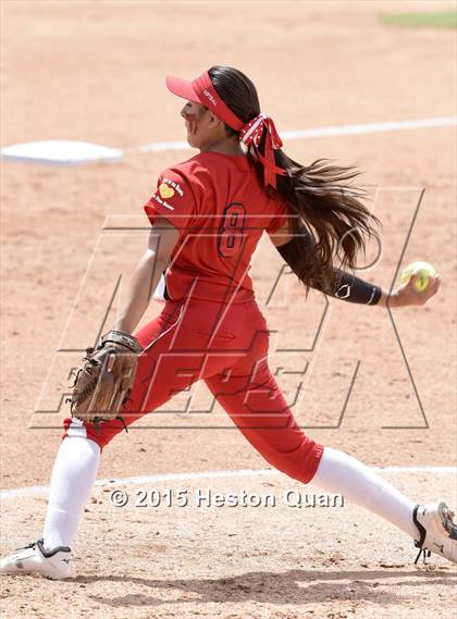 Thumbnail 1 in Academy of Careers & Exploration vs. Rolling Hills Prep (CIF SS D7 Final) photogallery.