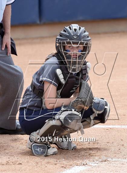 Thumbnail 2 in Academy of Careers & Exploration vs. Rolling Hills Prep (CIF SS D7 Final) photogallery.