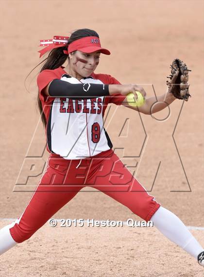 Thumbnail 3 in Academy of Careers & Exploration vs. Rolling Hills Prep (CIF SS D7 Final) photogallery.