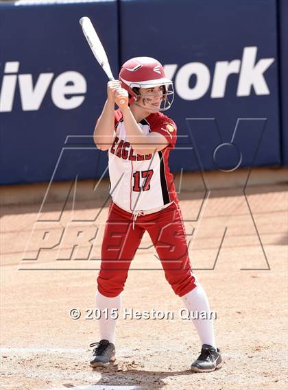Thumbnail 3 in Academy of Careers & Exploration vs. Rolling Hills Prep (CIF SS D7 Final) photogallery.