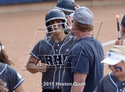 Thumbnail 3 in Academy of Careers & Exploration vs. Rolling Hills Prep (CIF SS D7 Final) photogallery.