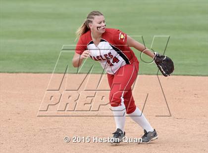 Thumbnail 2 in Academy of Careers & Exploration vs. Rolling Hills Prep (CIF SS D7 Final) photogallery.