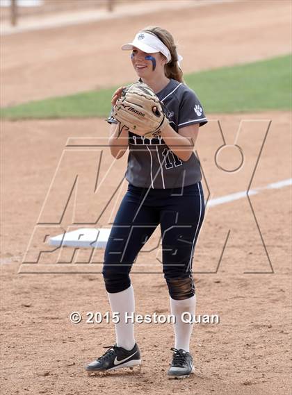 Thumbnail 1 in Academy of Careers & Exploration vs. Rolling Hills Prep (CIF SS D7 Final) photogallery.