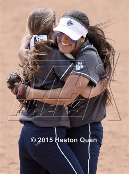 Thumbnail 1 in Academy of Careers & Exploration vs. Rolling Hills Prep (CIF SS D7 Final) photogallery.