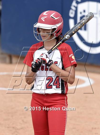 Thumbnail 3 in Academy of Careers & Exploration vs. Rolling Hills Prep (CIF SS D7 Final) photogallery.