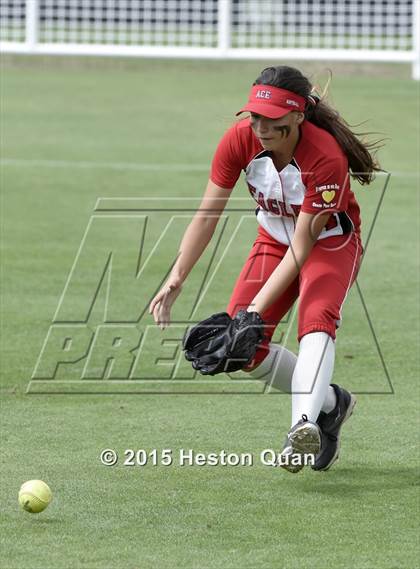 Thumbnail 1 in Academy of Careers & Exploration vs. Rolling Hills Prep (CIF SS D7 Final) photogallery.