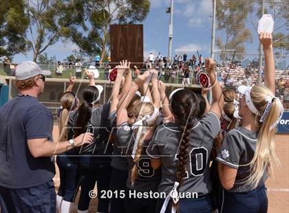 Thumbnail 3 in Academy of Careers & Exploration vs. Rolling Hills Prep (CIF SS D7 Final) photogallery.