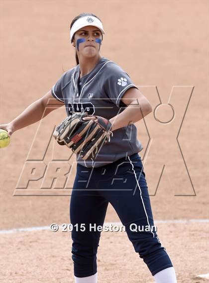 Thumbnail 2 in Academy of Careers & Exploration vs. Rolling Hills Prep (CIF SS D7 Final) photogallery.