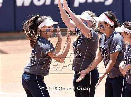 Thumbnail 1 in Academy of Careers & Exploration vs. Rolling Hills Prep (CIF SS D7 Final) photogallery.