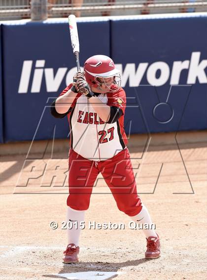 Thumbnail 3 in Academy of Careers & Exploration vs. Rolling Hills Prep (CIF SS D7 Final) photogallery.