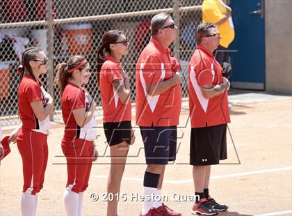Thumbnail 1 in Academy of Careers & Exploration vs. Rolling Hills Prep (CIF SS D7 Final) photogallery.