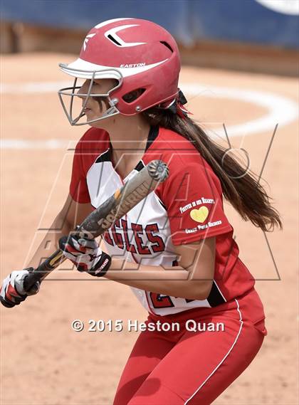 Thumbnail 2 in Academy of Careers & Exploration vs. Rolling Hills Prep (CIF SS D7 Final) photogallery.