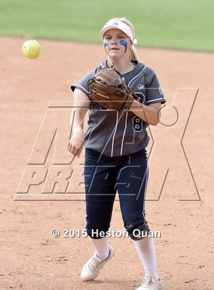 Thumbnail 2 in Academy of Careers & Exploration vs. Rolling Hills Prep (CIF SS D7 Final) photogallery.