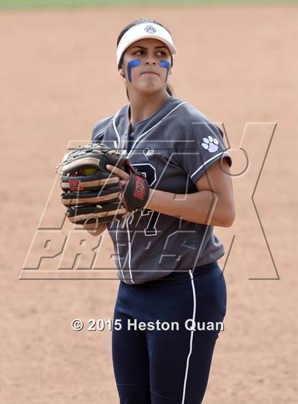 Thumbnail 3 in Academy of Careers & Exploration vs. Rolling Hills Prep (CIF SS D7 Final) photogallery.