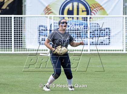 Thumbnail 1 in Academy of Careers & Exploration vs. Rolling Hills Prep (CIF SS D7 Final) photogallery.