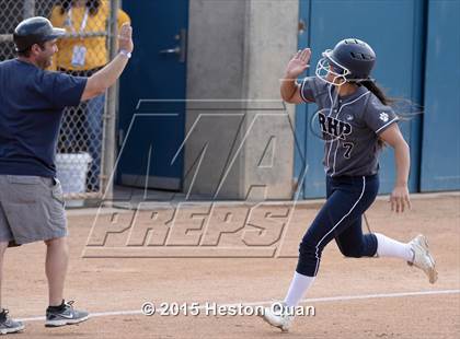 Thumbnail 2 in Academy of Careers & Exploration vs. Rolling Hills Prep (CIF SS D7 Final) photogallery.