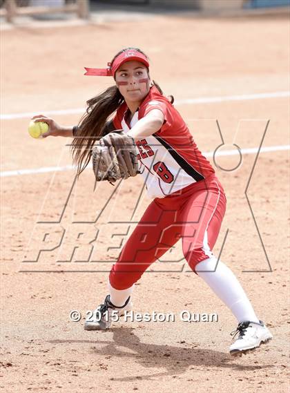 Thumbnail 2 in Academy of Careers & Exploration vs. Rolling Hills Prep (CIF SS D7 Final) photogallery.