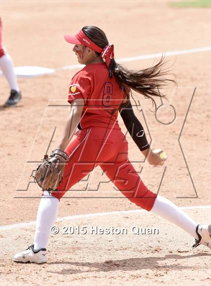 Thumbnail 3 in Academy of Careers & Exploration vs. Rolling Hills Prep (CIF SS D7 Final) photogallery.