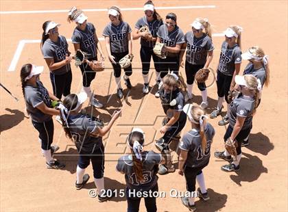 Thumbnail 3 in Academy of Careers & Exploration vs. Rolling Hills Prep (CIF SS D7 Final) photogallery.