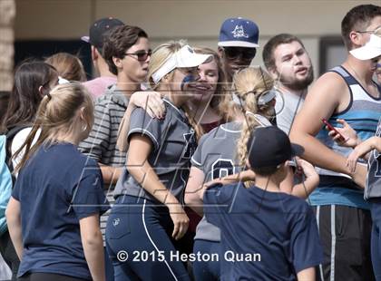 Thumbnail 1 in Academy of Careers & Exploration vs. Rolling Hills Prep (CIF SS D7 Final) photogallery.