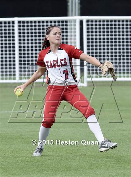 Thumbnail 1 in Academy of Careers & Exploration vs. Rolling Hills Prep (CIF SS D7 Final) photogallery.