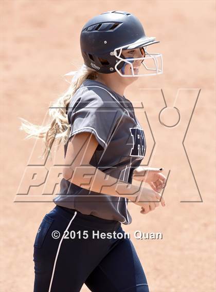 Thumbnail 1 in Academy of Careers & Exploration vs. Rolling Hills Prep (CIF SS D7 Final) photogallery.