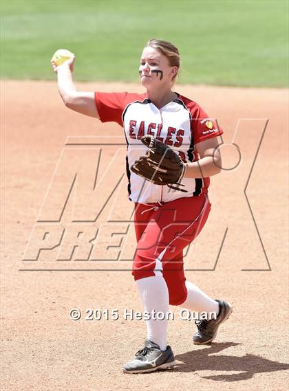 Thumbnail 2 in Academy of Careers & Exploration vs. Rolling Hills Prep (CIF SS D7 Final) photogallery.