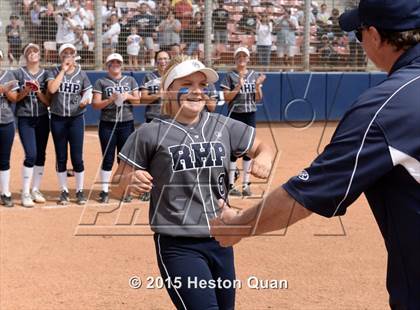 Thumbnail 2 in Academy of Careers & Exploration vs. Rolling Hills Prep (CIF SS D7 Final) photogallery.