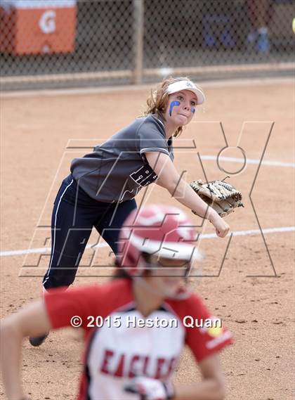 Thumbnail 1 in Academy of Careers & Exploration vs. Rolling Hills Prep (CIF SS D7 Final) photogallery.