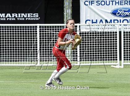 Thumbnail 2 in Academy of Careers & Exploration vs. Rolling Hills Prep (CIF SS D7 Final) photogallery.