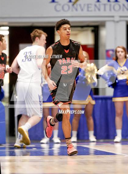 Thumbnail 2 in Newport Central Catholic vs. Paris photogallery.