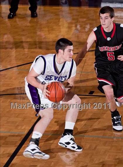 Thumbnail 2 in Sevier County vs Cherokee (D2-AAA playoff) photogallery.