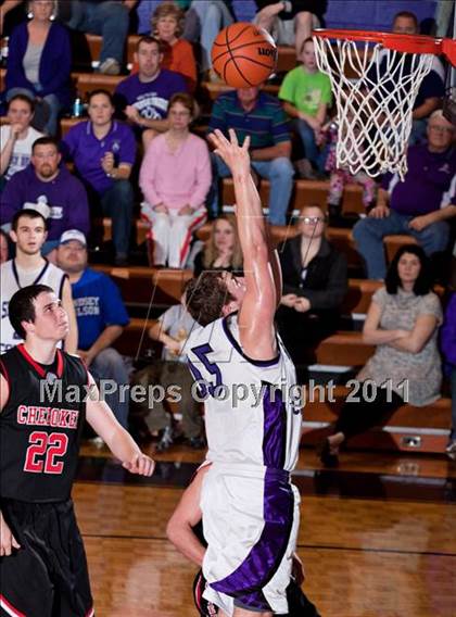 Thumbnail 2 in Sevier County vs Cherokee (D2-AAA playoff) photogallery.