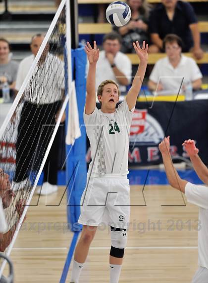 Thumbnail 2 in Esperanza vs Santa Barbara (CIF SS D2 Final) photogallery.