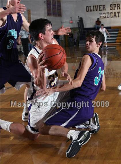 Thumbnail 3 in Knoxville HomeSchool Ambassadors vs York Institute (Oliver Springs Bobcat Thanksgiving Classic)  photogallery.
