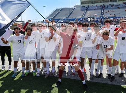Thumbnail 2 in Vandegrift vs. Mesquite (UIL 6A Soccer Division II Final Medal Ceremony) photogallery.