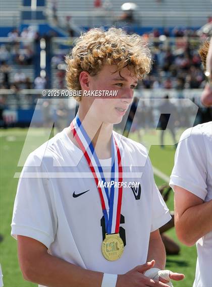Thumbnail 3 in Vandegrift vs. Mesquite (UIL 6A Soccer Division II Final Medal Ceremony) photogallery.