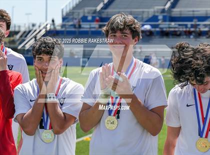 Thumbnail 1 in Vandegrift vs. Mesquite (UIL 6A Soccer Division II Final Medal Ceremony) photogallery.
