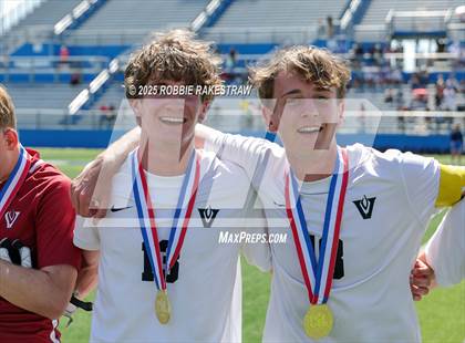 Thumbnail 2 in Vandegrift vs. Mesquite (UIL 6A Soccer Division II Final Medal Ceremony) photogallery.