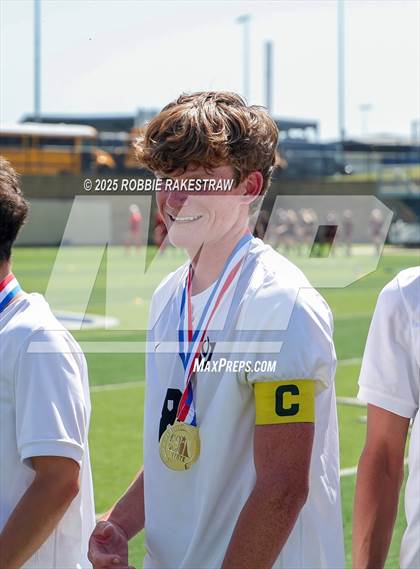 Thumbnail 3 in Vandegrift vs. Mesquite (UIL 6A Soccer Division II Final Medal Ceremony) photogallery.