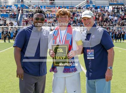 Thumbnail 1 in Vandegrift vs. Mesquite (UIL 6A Soccer Division II Final Medal Ceremony) photogallery.