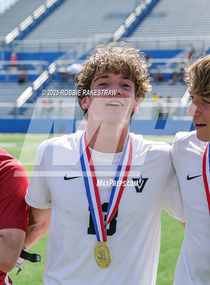 Thumbnail 1 in Vandegrift vs. Mesquite (UIL 6A Soccer Division II Final Medal Ceremony) photogallery.