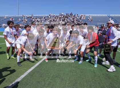 Thumbnail 2 in Vandegrift vs. Mesquite (UIL 6A Soccer Division II Final Medal Ceremony) photogallery.