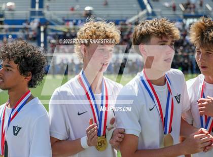 Thumbnail 2 in Vandegrift vs. Mesquite (UIL 6A Soccer Division II Final Medal Ceremony) photogallery.